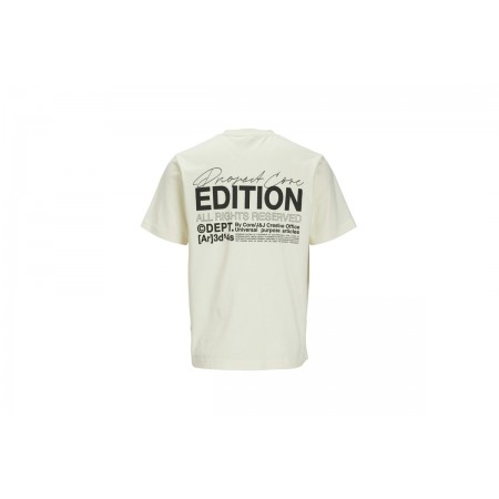 Jack And Jones Jcodynamic Dust Ss Crew Neck Ln T-Shirt Ανδρικό 