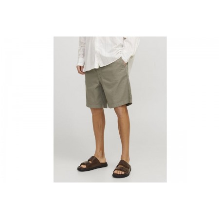 Jack And Jones Jpstjaiden Campaign Ανδρική Βερμούδα Chino Λαδί