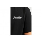 Jack & Jones Jjbeau Ανδρικό Κοντομάνικο T-Shirt Μαύρο