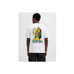 Jack And Jones Jorbigwig T-Shirt Ανδρικό (12275396 BRIGHT WHITE-FILTHY)