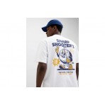Jack And Jones Jοrbigwig Ανδρικό Κοντομάνικο T-Shirt Λευκό