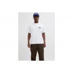 Jack And Jones Jοrbigwig Ανδρικό Κοντομάνικο T-Shirt Λευκό