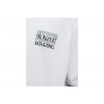 Jack And Jones Jjwobly Ανδρικό Κοντομάνικο T-Shirt Λευκό