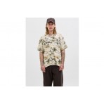 Jack And Jones Jprbluhendrix Print Πουκάμισο Κοντομάνικο Ανδρικό (12278994 SILVER LINING)