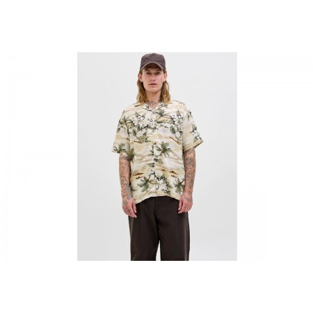Jack And Jones Jprbluhendrix Print Πουκάμισο Κοντομάνικο Ανδρικό 
