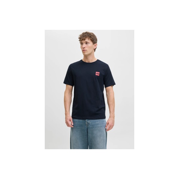 Jack And Jones Jjbrandy Logo T-Shirt Ανδρικό (12279100 SKY CAPTAIN)