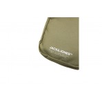 Jack And Jones Jacteak Ανδρικό Τσαντάκι Χιαστί - Ώμου Χακί