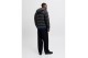 Jack And Jones Ανδρικό Μπουφάν Puffer με Κουκούλα Μαύρο