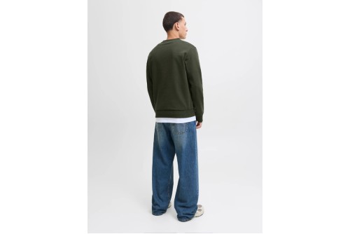 Jack And Jones Jjbrandy Logo Μπλούζα Με Λαιμόκοψη Ανδρική (12279256 DUFFEL BAG)