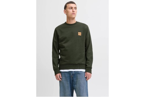 Jack And Jones Jjbrandy Logo Μπλούζα Με Λαιμόκοψη Ανδρική (12279256 DUFFEL BAG)