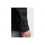 Jack And Jones Overshirt Ανδρικό Μακρυμάνικο Πουκάμισο Μαύρο