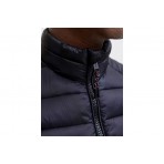 Jack And Jones Ανδρικό Αμάνικο Μπουφάν Μαύρο