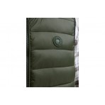 Jack And Jones Ανδρικό Αμάνικο Μπουφάν Χακί