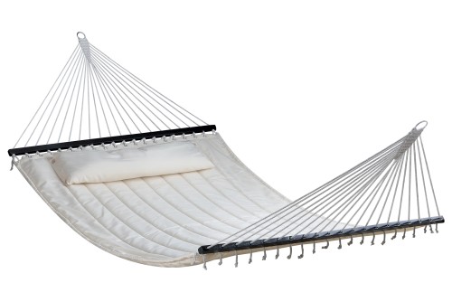 Escape Camping Αιώρα Με Ξύλο Διπλή Μπεζ (12325)