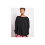 Body Talk Γυναικεία Μακρυμάνικη Μπλούζα με Λαιμόκοψη Μαύρη