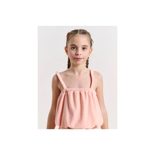 Body Talk Crop Top Αμάνικο (1251-706920-00376)