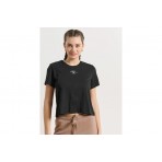 Body Talk Γυναικείο Κοντομάνικο T-Shirt Μαύρο