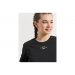 Body Talk Γυναικείο Κοντομάνικο T-Shirt Μαύρο