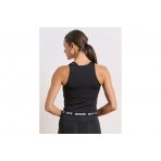 Body Talk Γυναικείο Αμάνικο Crop Top Μαύρο