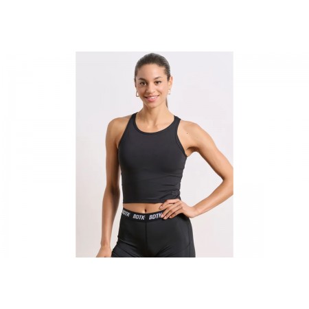 Body Talk Crop Top Αμάνικο Γυναικείο 
