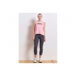 Body Talk LUMINOUS Γυναικεία Κρουαζέ Αμάνικη Μπλούζα Ροζ