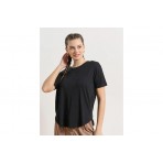 Body Talk L.I.M.I.T.E.D Γυναικείο Κοντομάνικο T-Shirt Μαύρο