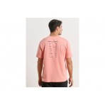 Body Talk Ανδρικό Κοντομάνικο T-Shirt Σομόν