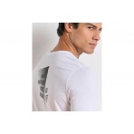 Body Talk Ανδρικό Κοντομάνικο T-Shirt Λευκό