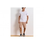 Body Talk Ανδρικό Κοντομάνικο T-Shirt Λευκό