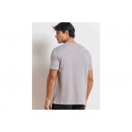 Body Talk Restless Ανδρικό Κοντομάνικο T-Shirt Γκρι