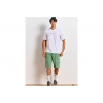 Body Talk Ανδρικό Κοντομάνικο T-Shirt Λευκό