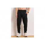 Body Talk Pants On Ανδρικό Παντελόνι Φόρμας Μαύρο