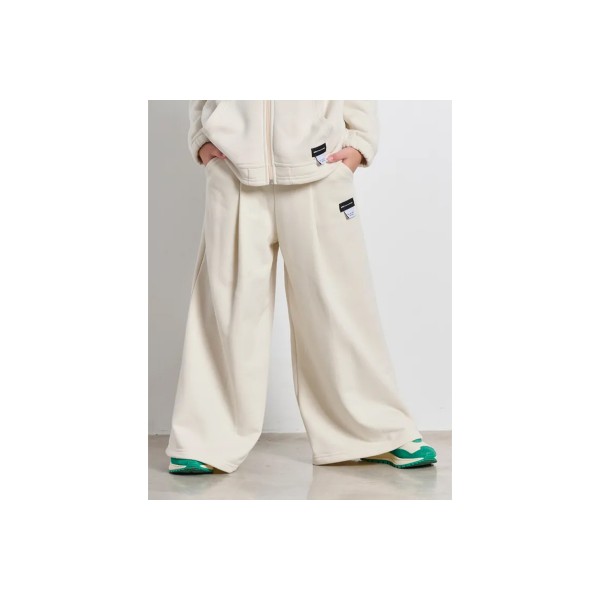 Body Talk Less Is More Minime High-Waisted Wide Παντελόνι Φόρμας (1252-701700-00214)