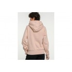 Body Talk Γυναικείο Φούτερ με Κουκούλα Ροζ