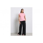 Body Talk Less Is More Wide High-Waisted Παντελόνι Φόρμας Γυναικείο (1252-904200-00100)