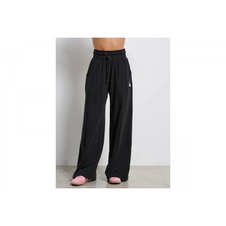 Body Talk Less Is More Wide High-Waisted Παντελόνι Φόρμας Γυναικείο 