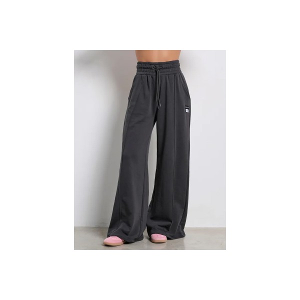 Body Talk Less Is More Wide High-Waisted Παντελόνι Φόρμας Γυναικείο (1252-904200-00503)