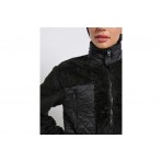 Body Talk Teddy Γυναικεία Sherpa Ζακέτα Μαύρη
