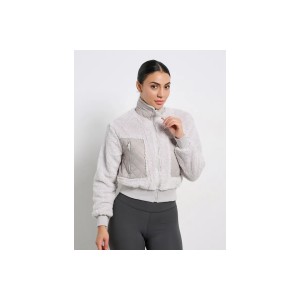 Body Talk Teddy Κοντή Ζακέτα Sherpa Γυναικεία (1252-906329-00509)