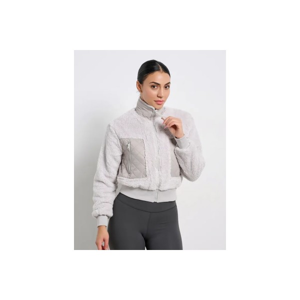Body Talk Teddy Κοντή Ζακέτα Sherpa Γυναικεία (1252-906329-00509)