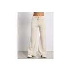 Body Talk Pants On Gen Beta Γυναικείο Παντελόνι Φόρμας Εκρού