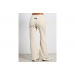 Body Talk Pants On Gen Beta Γυναικείο Παντελόνι Φόρμας Εκρού
