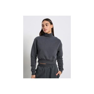 Body Talk Fuzzy Μπλούζα Με Ψηλό Λαιμό Γυναικεία (1252-907020-00503)