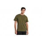Body Talk Ανδρικό Κοντομάνικο T-Shirt Χακί