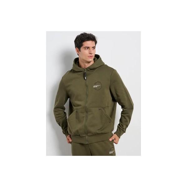 Body Talk Excel Ζακέτα Βαμβακερή Ανδρική (1252-956022-00220)