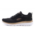 Skechers Bountiful Flex Appeal 3.0 Σνίκερς Μαύρα, Μπρονζέ, Λευκά