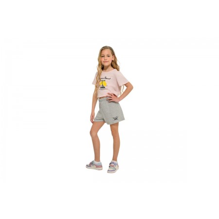 Body Talk Crop Top Σετ Με Σορτς 