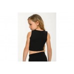 Body Talk Ribbed Crop Μπλούζα Αμάνικη (1261-708220-00100)