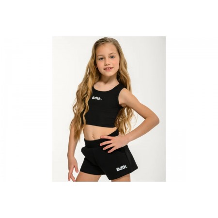Body Talk Ribbed Crop Μπλούζα Αμάνικη 