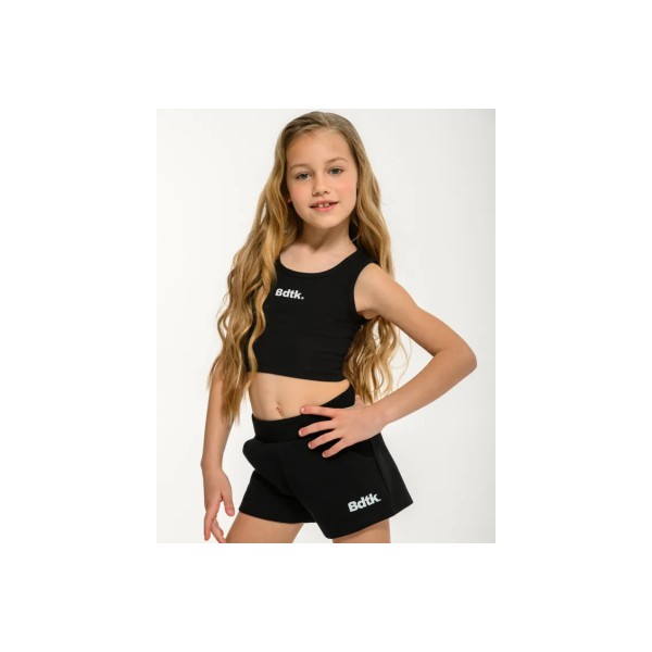 Body Talk Ribbed Crop Μπλούζα Αμάνικη (1261-708220-00100)